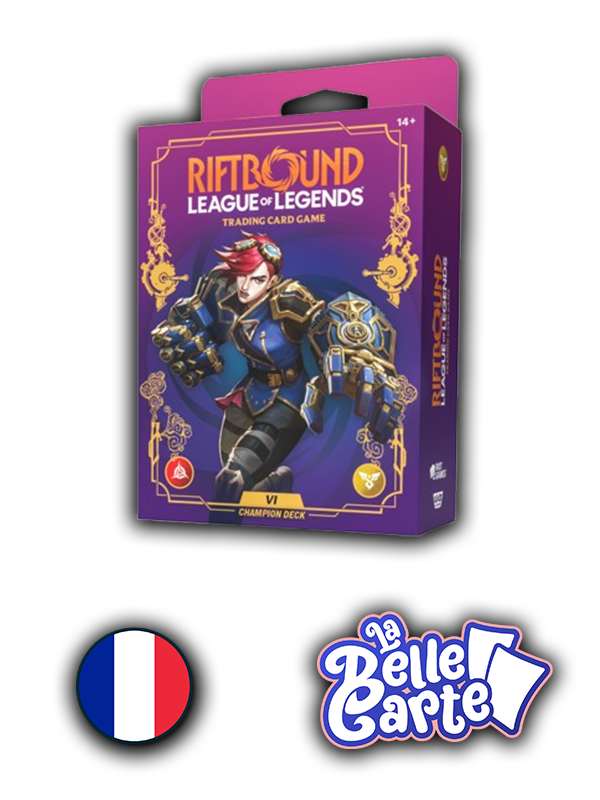 [Précommande] Riftbound  League of Legends TCG | Decks de Champion Déchainés : Vi - FR