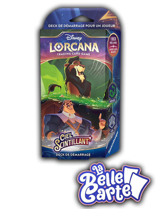 DECK DE DEMARRAGE LORCANA CIEL SCINTILLANT - SCAR / KRONK