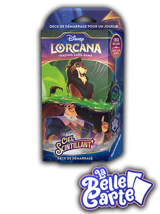 DECK DE DEMARRAGE LORCANA CIEL SCINTILLANT - SCAR / KRONK