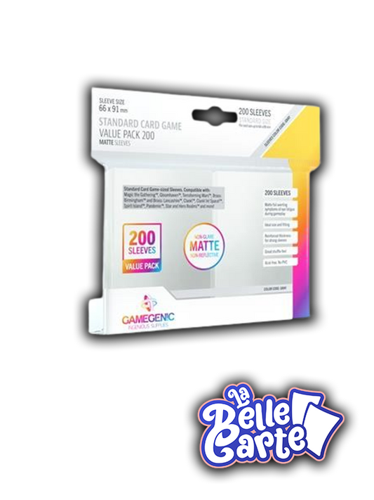 GG | VALUE PACK SLEEVES (200u / 66x91mm / Gray size)