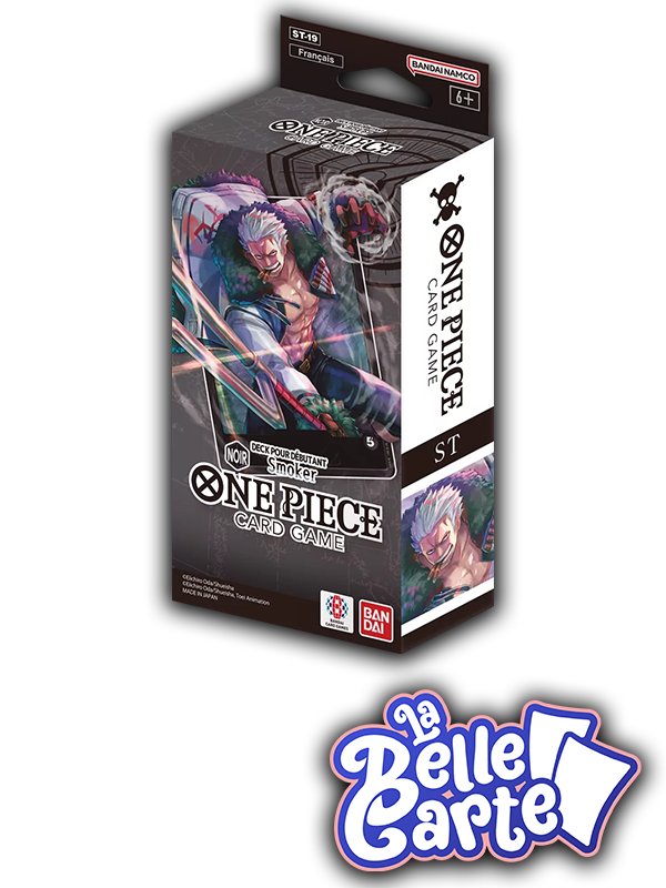 DECK DE DÉMARRAGE NOIR SMOKER ST-19 - ONE PIECE FR