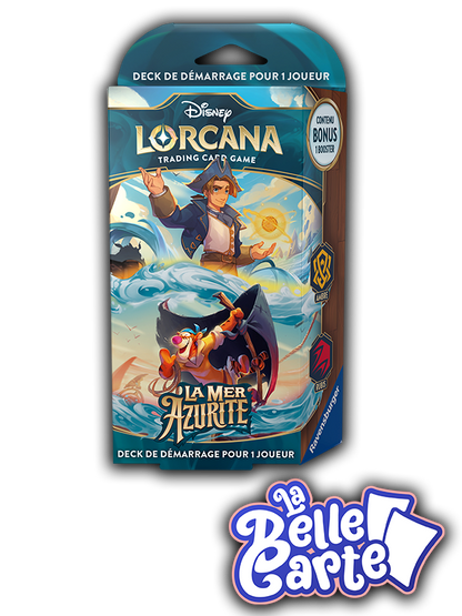 DECK DE DEMARRAGE LORCANA MER AZURITE - JIM HAWKINS / TIGROU