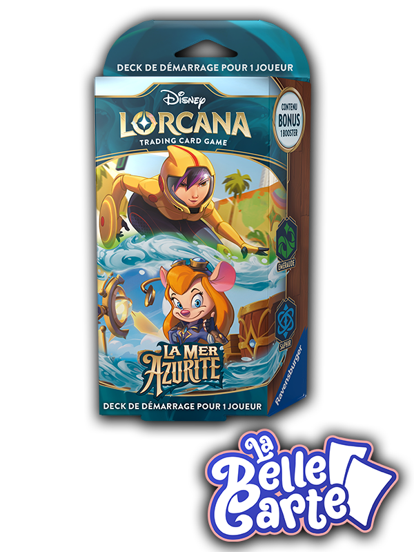 DECK DE DEMARRAGE LORCANA MER AZURITE - GOGO / GADGET