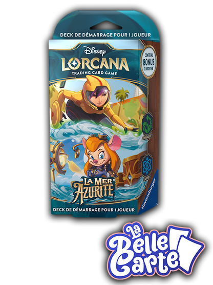 DECK DE DEMARRAGE LORCANA MER AZURITE - GOGO / GADGET