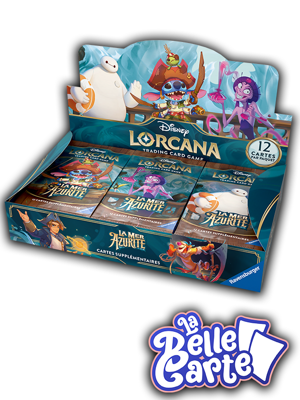 DISPLAY LORCANA 24 BOOSTERS - MER AZURITE