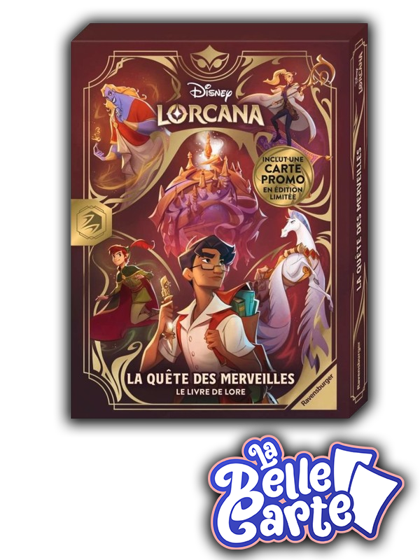 [Précommande] Lorcana | Coffret La quête des Merveilles : Le livre de Lore