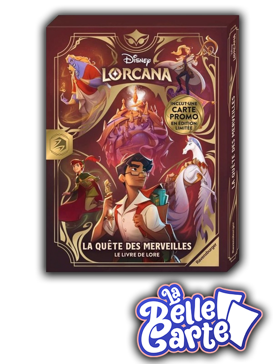 [Précommande] Lorcana | Coffret La quête des Merveilles : Le livre de Lore