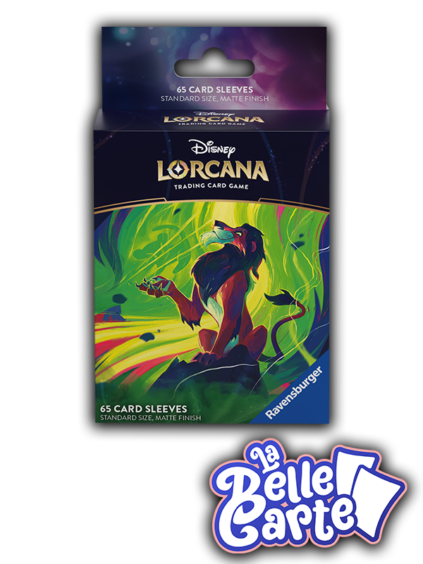 SLEEVES DISNEY LORCANA - SCAR