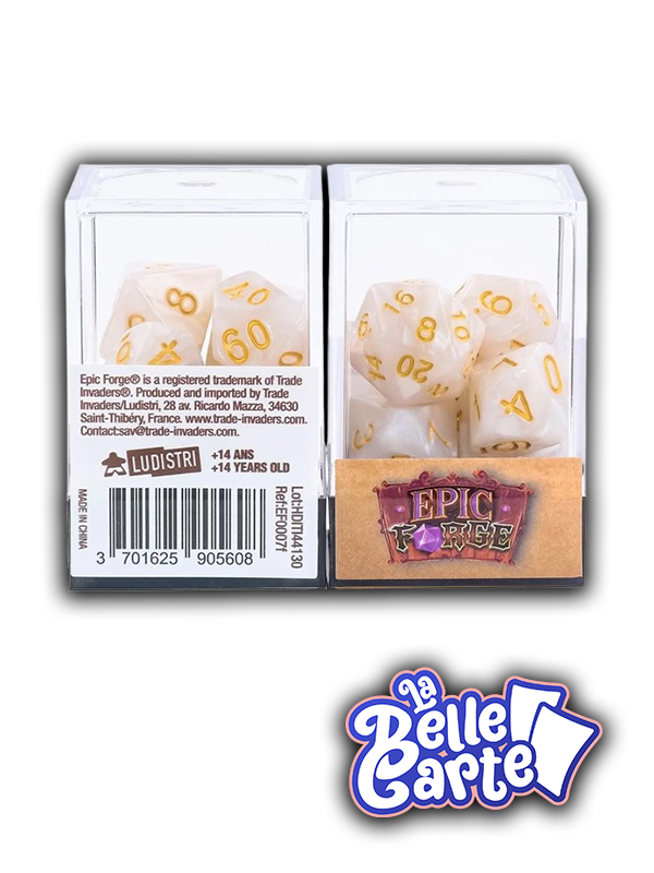 EPIC FORGE | DICE WHITE