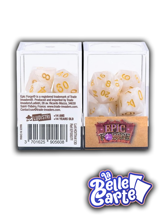 EPIC FORGE | DICE WHITE