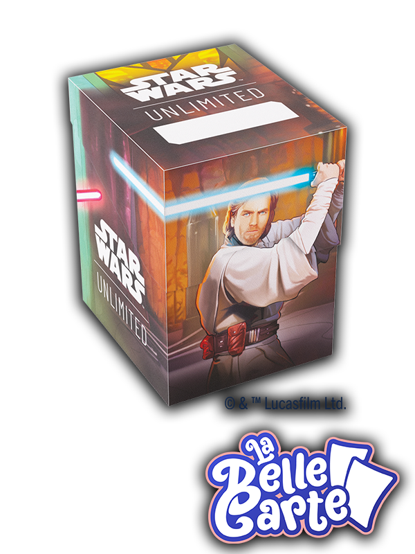 SW UNLIMITED DECK BOX : OBI-WAN/DARTH MAUL