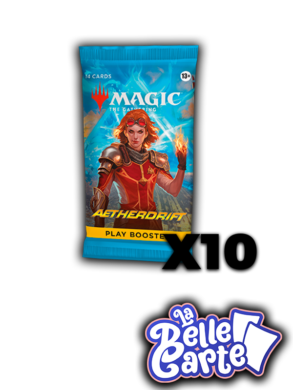 LOT DE 10 BOOSTERS DE JEU MAGIC AETHERDRIFT - FR