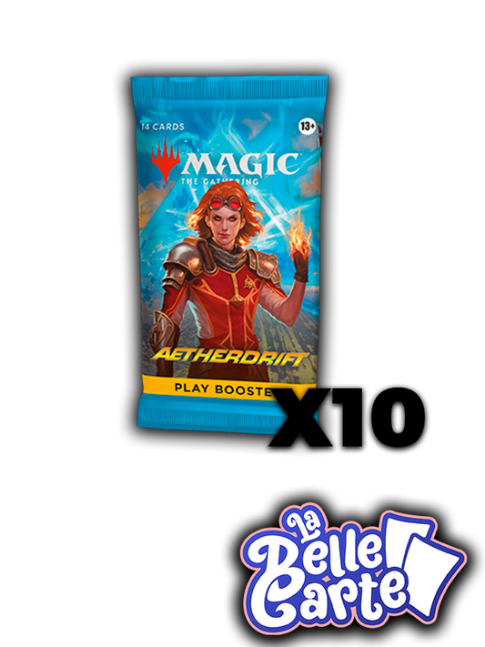 LOT DE 10 BOOSTERS DE JEU MAGIC AETHERDRIFT - FR