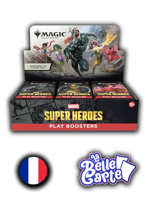 [Précommande] MTG | Marvel Super Heroes Boîte de boosters de jeu (30 boosters) - FR