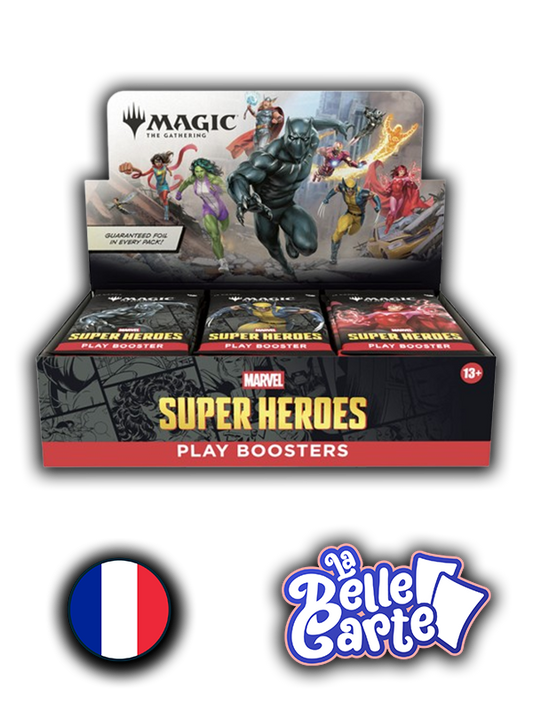 [Précommande] MTG | Marvel Super Heroes Boîte de boosters de jeu (30 boosters) - FR