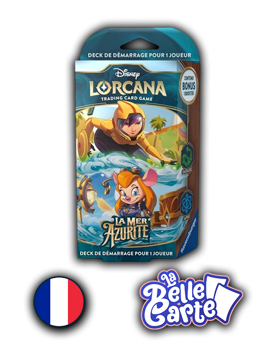 Lorcana | Deck de démarrage Go Go Tamago & Gadget - La Mer Azurite - VF
