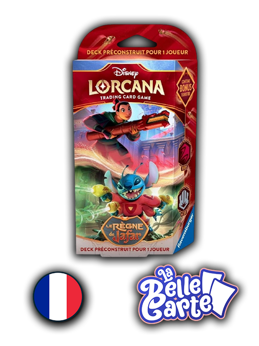 Lorcana | Deck de démarrage Mulan & Stitch - Le Règne de Jafar - VF