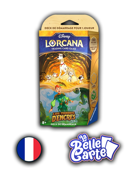 Lorcana | Deck de démarrage Pongo & Peter Pan - Les Terres d'Encres - VF