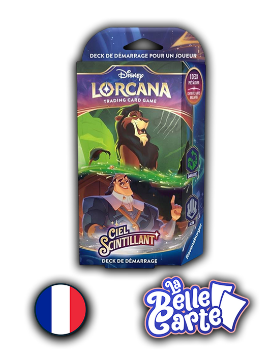 Lorcana | Deck de démarrage Scar & Kronk - Ciel Scintillant - VF