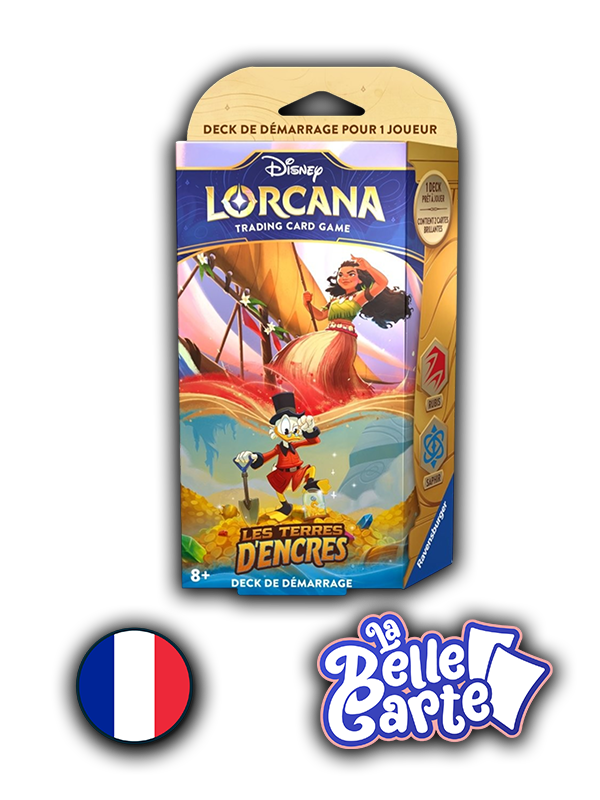 Lorcana | Deck de démarrage Vaiana & Picsou - Les Terres d'Encres - VF