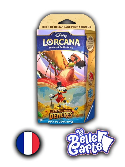 Lorcana | Deck de démarrage Vaiana & Picsou - Les Terres d'Encres - VF
