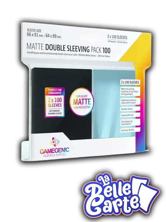 GG | SLEEVES MATTES / DOUBLE SLEEVING PACK