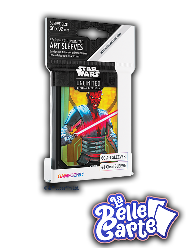 SW UNLIMITED ART SLEEVES : DARTH MAUL