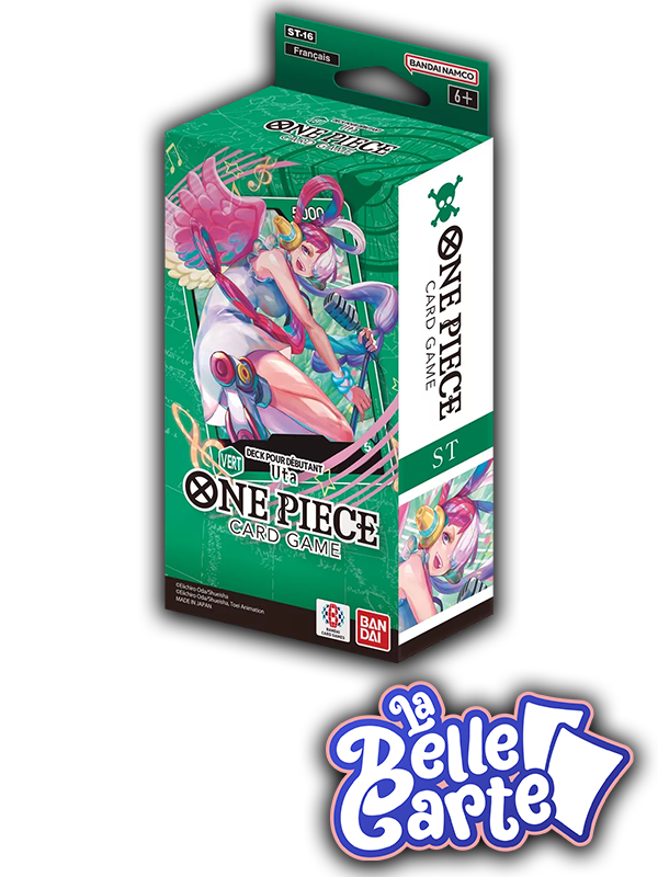 DECK DE DÉMARRAGE VERT UTA ST-16 - ONE PIECE FR