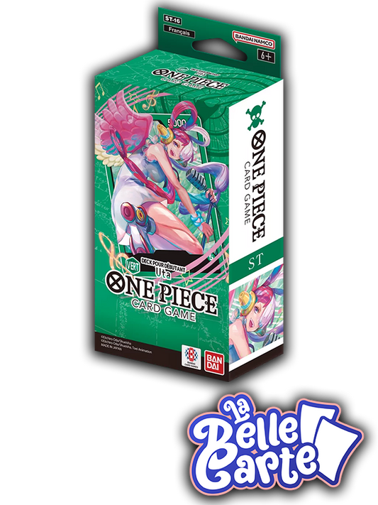 DECK DE DÉMARRAGE VERT UTA ST-16 - ONE PIECE FR