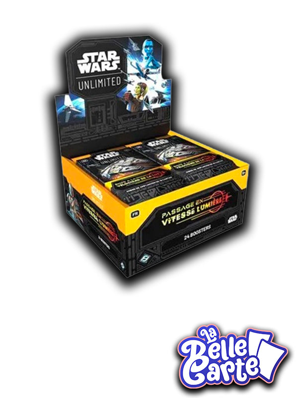 SW UNLIMITED: DISPLAY PASSAGE EN VITESSE LUMIERE BOOSTERS (24) VF