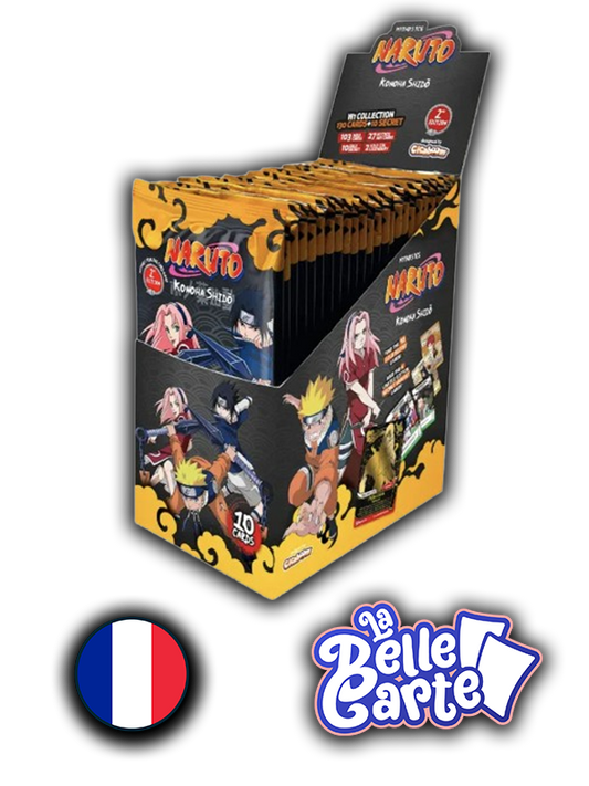 [Précommande] Naruto Mythos TCG | Boîte de boosters (FR) - 1er Chapitre : Konoha Shidō - 2ème édition